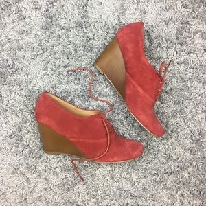 Chelsea Crew suede wedges